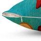 Stache Beats Spun Polyester Square Pillow