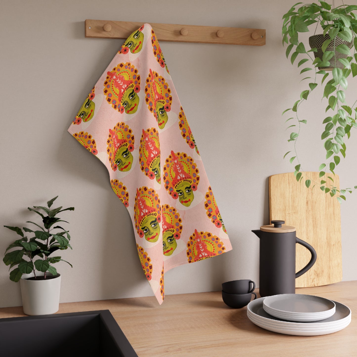 Kathakali Kitchen Towel