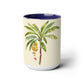 Two-Tone Coffee Mugs, 15oz, Go Bananas