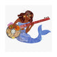 Mermaid Coastal Vibes Matte Vertical Posters