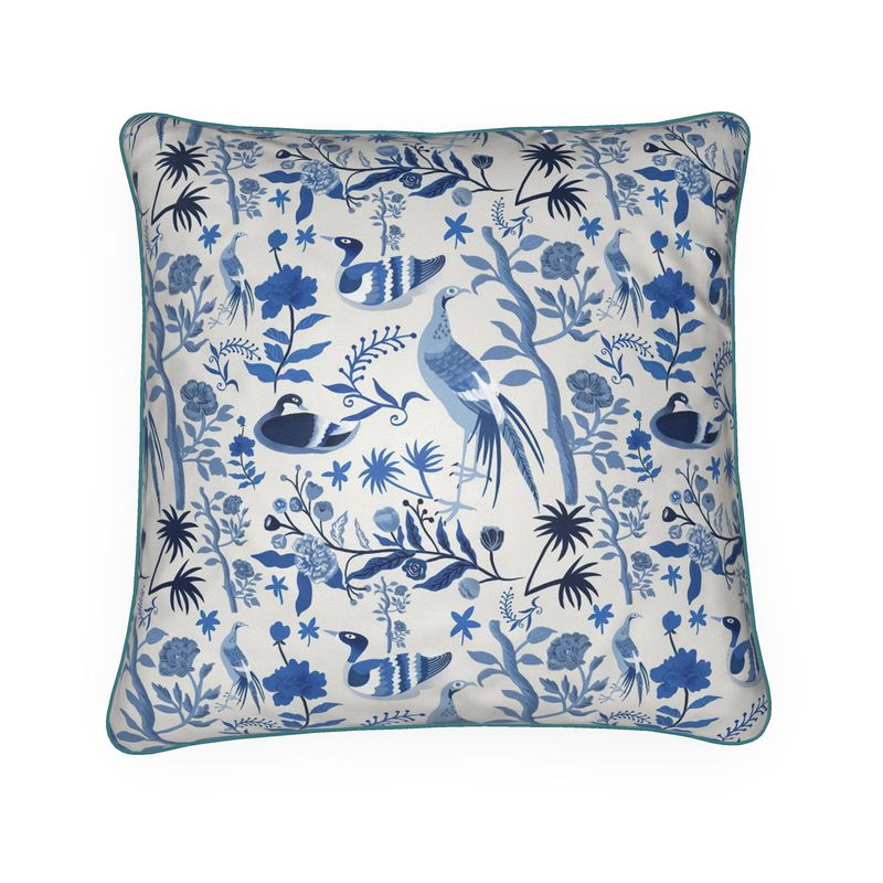 Designer Luxury Cushion Chinoiserie