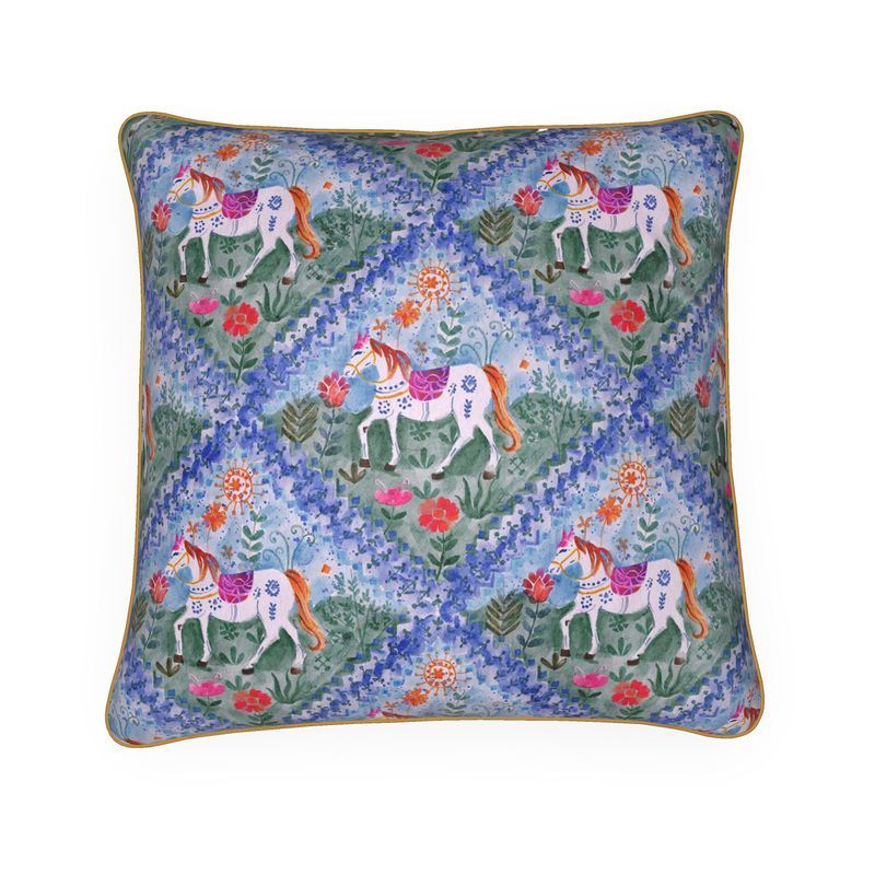 Designer Luxury Cushion Horse Haven