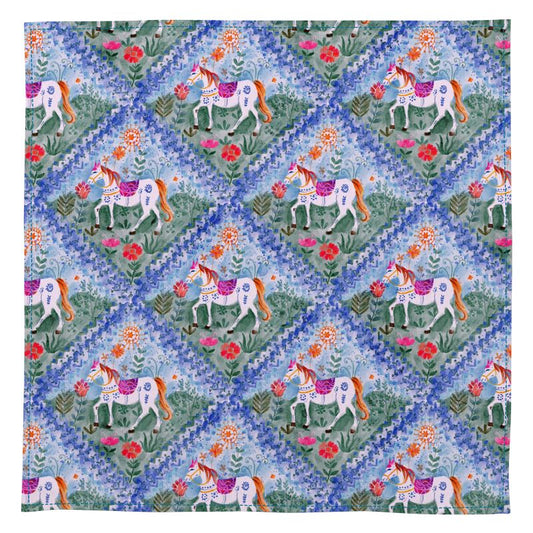 Napkins Hand Stitched Horse Haven (sold as a set of 6)