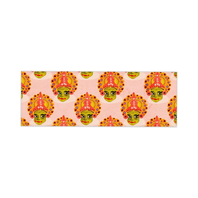 Kathakali Double Oven Glove + Table Runner Kathakali + Tea Towel Kathakali