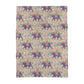TEA TOWEL Purple Elephant