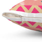 Timeless Petals Spun Polyester Square Pillow