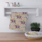 TEA TOWEL Purple Elephant