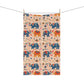 Lucky Elephants Kitchen Towel