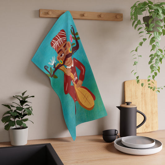 Stache Beats Kitchen Towel