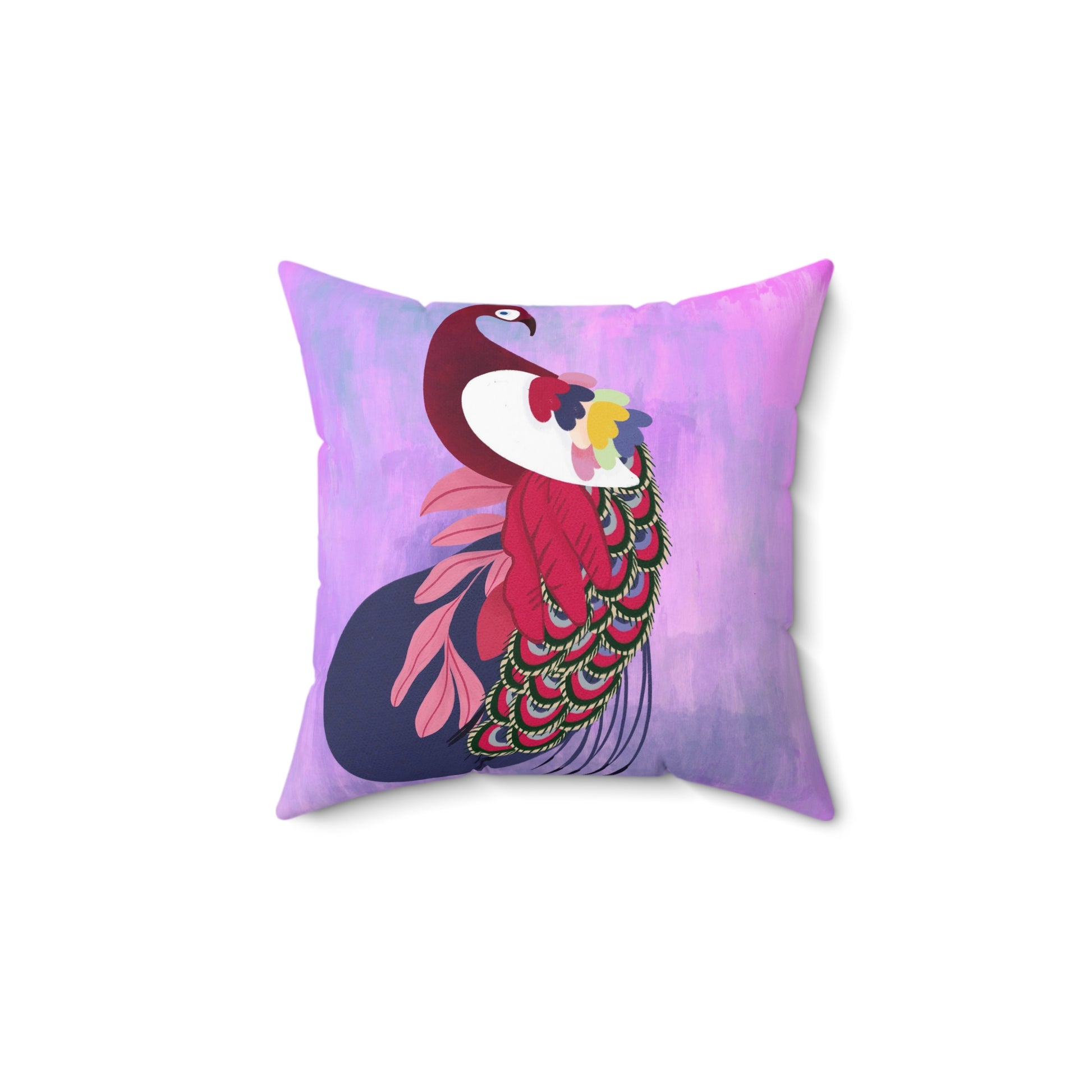 Spun Polyester Square Pillow